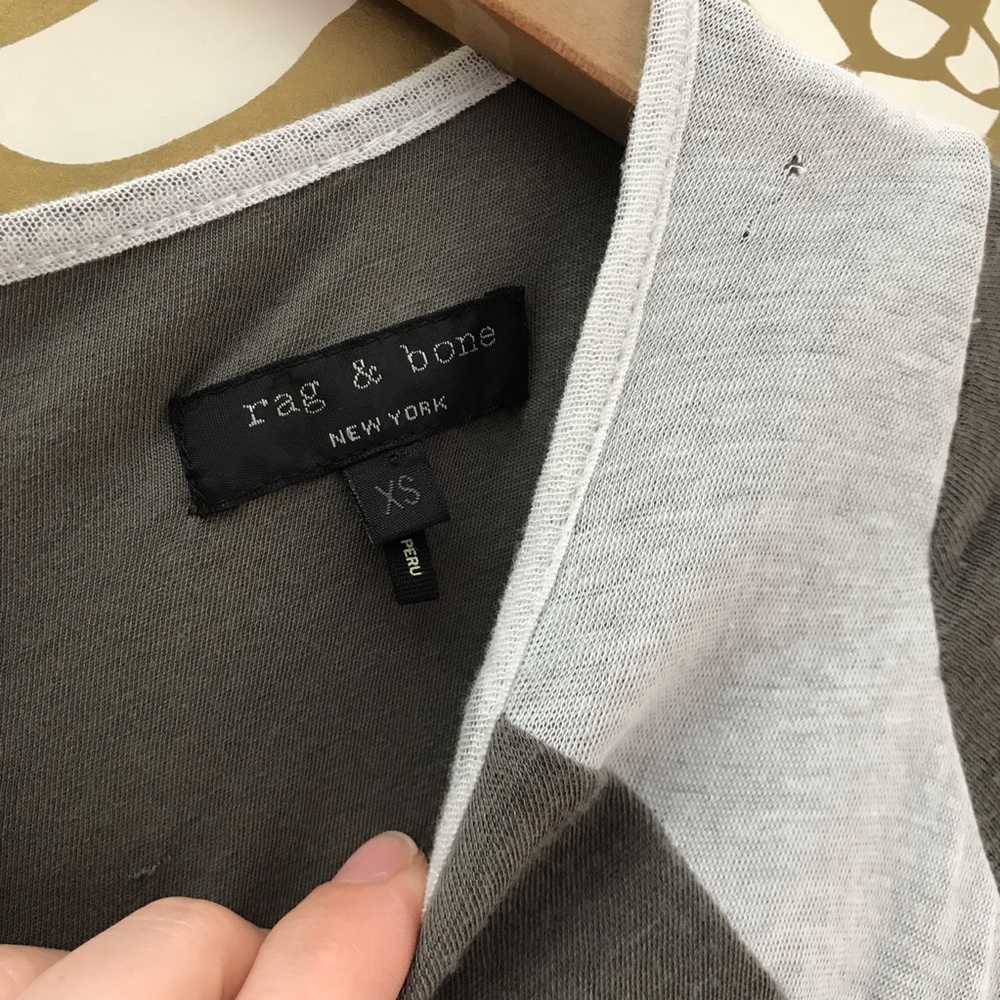 Rag & Bone Moto Colorblock Long Sleeve Jersey - Picture 6 of 8